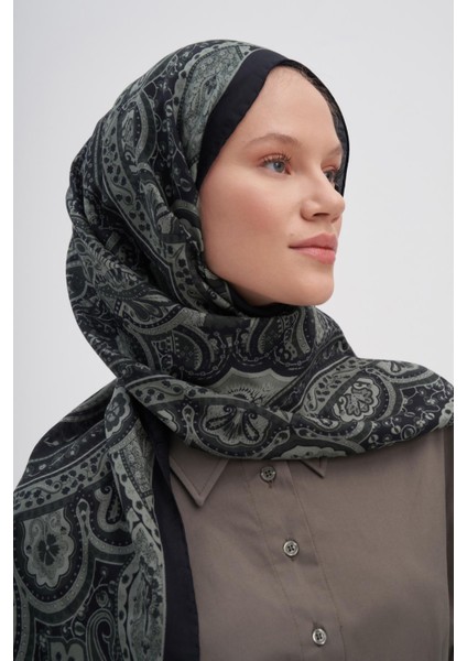 Saphire Soft Yeşil Early Ipek Şal modelleri