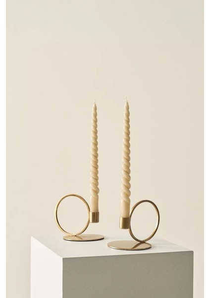 Şamdan Mum 2’li Set