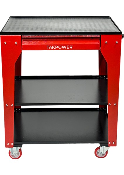 TAR4413 3 Gözlü 1 Çekmeceli Parça Taşıma Arabası Ağır Tip fiyatları