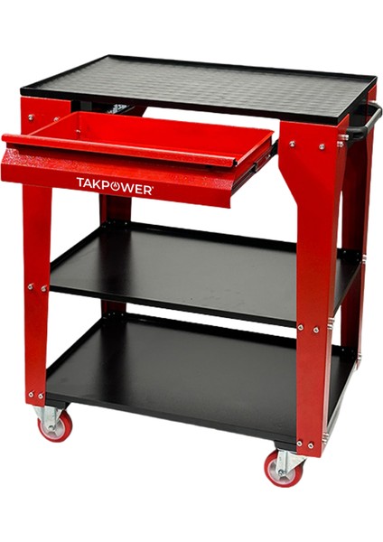 TAR4413 3 Gözlü 1 Çekmeceli Parça Taşıma Arabası Ağır Tip modelleri