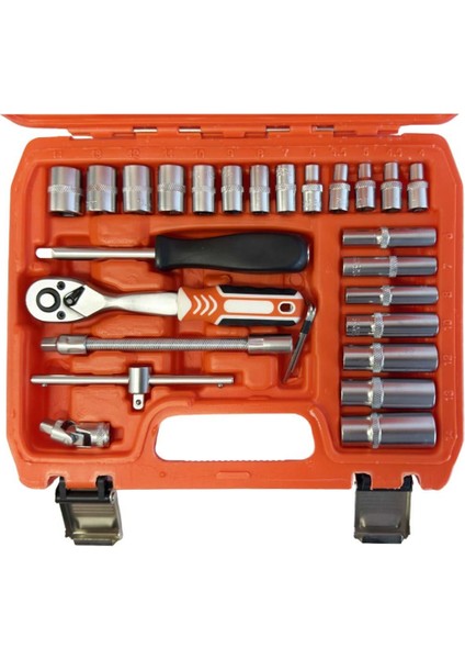 Unıversal 1/4 Cırcırlı Lokma Anahtar Takımı Bits Uç Seti 53 Parça modelleri