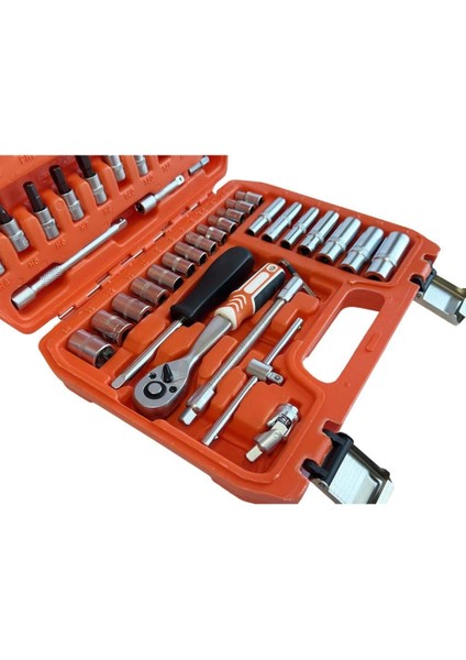 Unıversal 1/4 Cırcırlı Lokma Anahtar Takımı Bits Uç Seti 53 Parça indirimleri