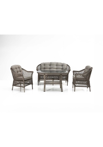 Maldiv Bahçe Koltuk Takımı Gri fiyatları