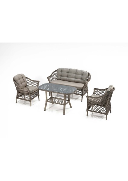 Maldiv Bahçe Koltuk Takımı Gri indirimleri