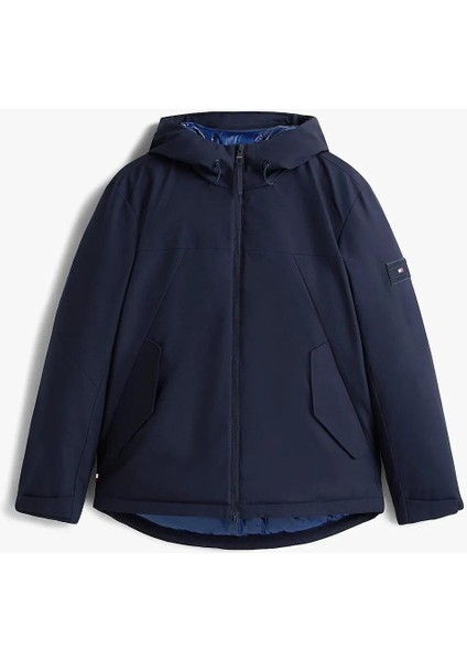 Tech Hooded Short Padded Jacket Erkek Mont MW0MW41363 indirimleri
