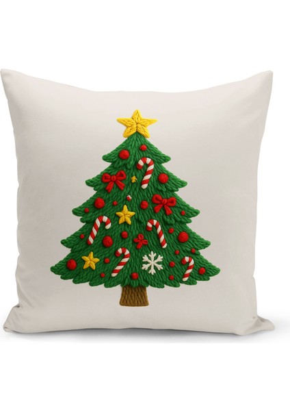 Yılbaşı Serisi Çift Tarafı Dijital Baskılı 4'lü Kırlent Kılıfı Seti (Christmas Noel Cushion Cover) fiyatları