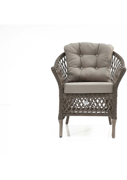 Maldiv Bahçe Koltuk Takımı Gri