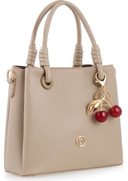 Logo Detaylı Vizon Kadın El Çantası Riv 145-R fiyatları