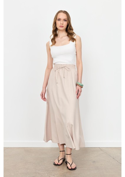 Beli Lastik Modal Uzun Etek-Taş fiyatları