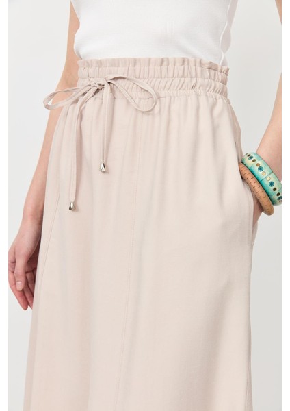 Beli Lastik Modal Uzun Etek-Taş fırsatları