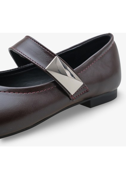 Yuka Kadın Bantlı Babet - Kahve modelleri