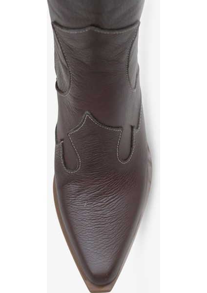 Drayze Kadın Hakiki Deri Günlük Çizme - Kahve modelleri