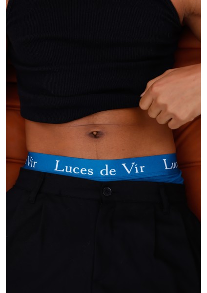 Erkek 3’lü Boxer Seti Petrol Mavisi Luces De Vir