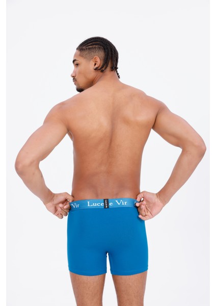 Erkek 3’lü Boxer Seti Petrol Mavisi Luces De Vir modelleri