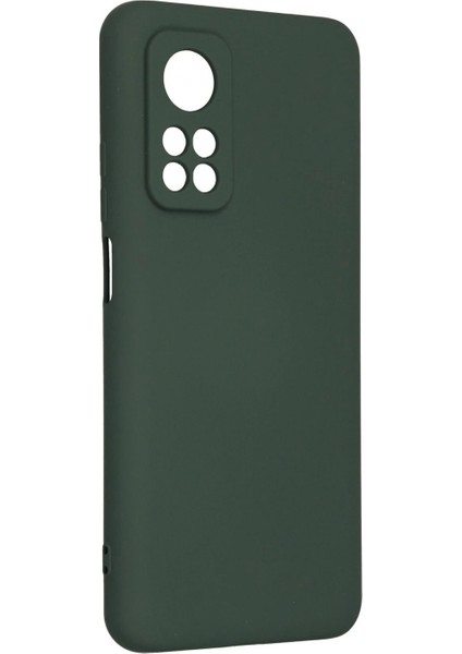 Xiaomi Mi 10T Kılıf Nano içi Kadife Silikon - Koyu Yeşil fiyatları