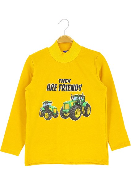 Erkek Çocuk Sweatshirt 2 Iplik Şardonlu