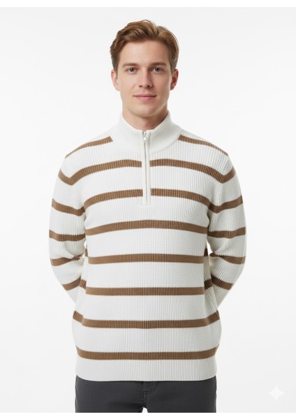 Erkek Fermuarlı Kazak 218