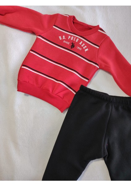 Polo Baskı Erkek Çocuk Takım