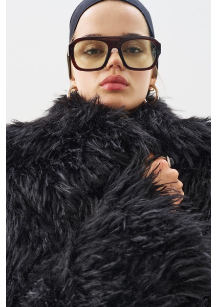 Mara Kürk Ceket Siyah indirimleri