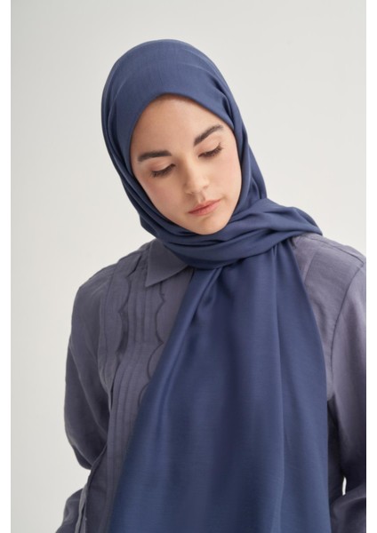 Şantuk Çift Taraflı Ipekli Şal Lacivert fırsatları