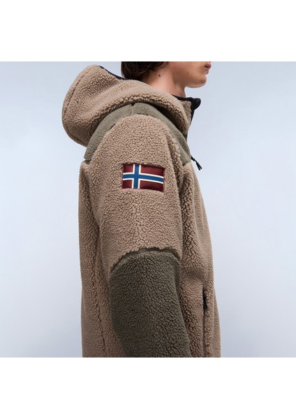 Yupik 3 Tam Fermuarlı Kapüşonlu Erkek Polar Üst modelleri