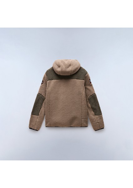 Yupik 3 Tam Fermuarlı Kapüşonlu Erkek Polar Üst