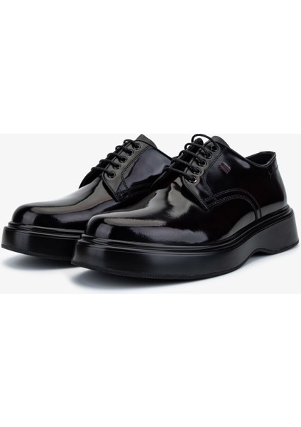 Erkek Hakiki Deri Bordo Casual Ayakkabı 381 22129 Erk Ayk SK25-26 Bordo Alkl Acma fırsatları