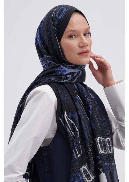 Deep Indigo Early Ipek Şal
