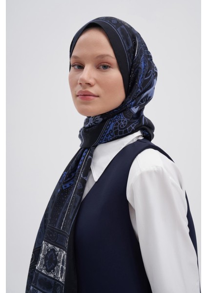 Deep Indigo Early Ipek Şal modelleri