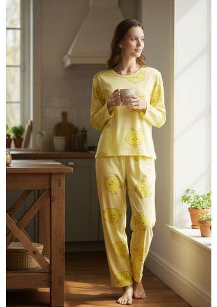 New Chick Süpersoft Pijama Takımı | Süprem Kumaş Kadın Pijama Takımı