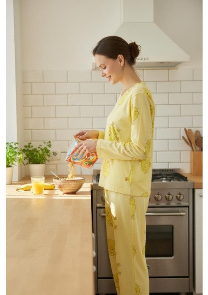 New Chick Süpersoft Pijama Takımı | Süprem Kumaş Kadın Pijama Takımı fiyatları