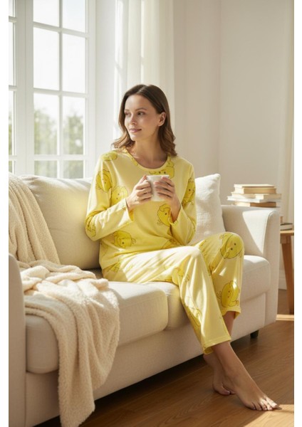 New Chick Süpersoft Pijama Takımı | Süprem Kumaş Kadın Pijama Takımı modelleri