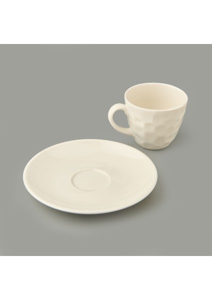 Kitchen Hammer 6'lı Kahve Fincan Takımı - Krem - 90 ml modelleri