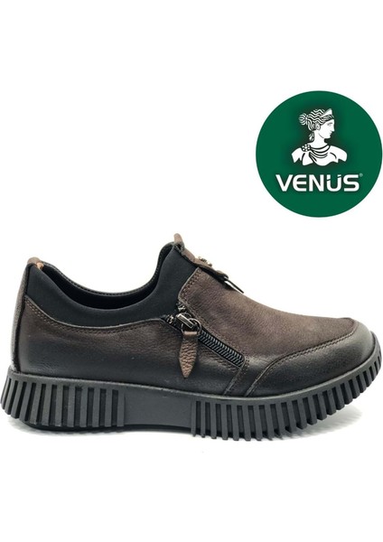 Rascln Hakiki Deri Ortopedik Kadın Casual Ayakkabı