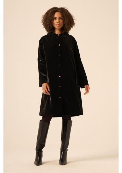 Bayan Trenç Kap Siyah 31237 fiyatları