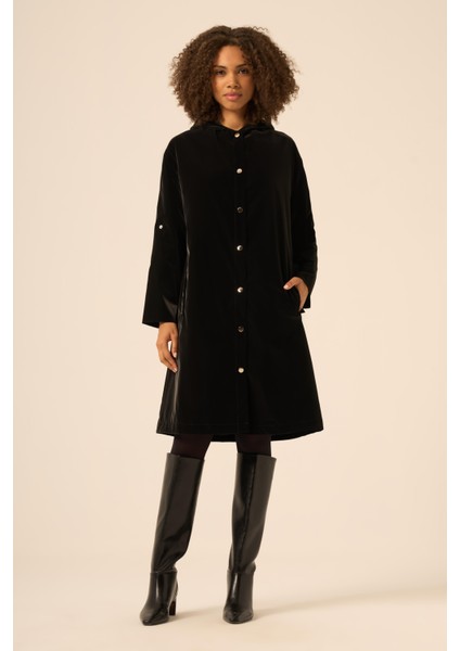 Bayan Trenç Kap Siyah 31237 fırsatları