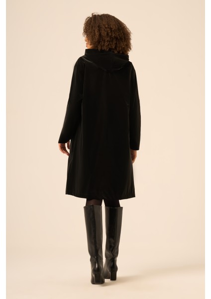 Bayan Trenç Kap Siyah 31237 indirimleri