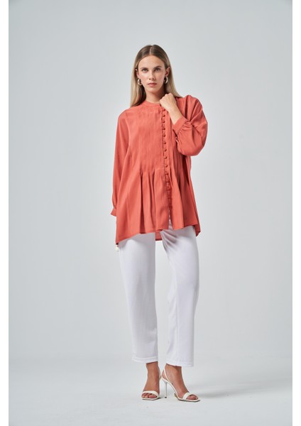 Kadın Tunik Kiremit 31180