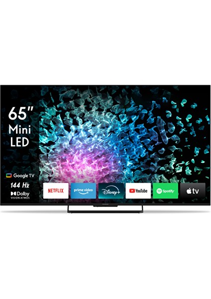 65MG7C15 65" 164 Ekran 4K UHD 144hz Google Smart Miniled Tv