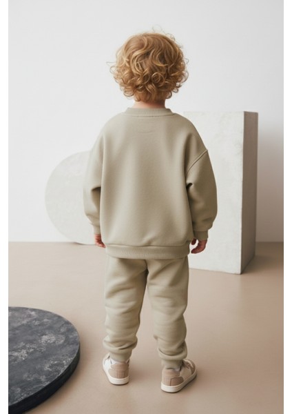 Nakış Detaylı Erkek Bebek Alt Üst Eşofman Takımı fiyatları