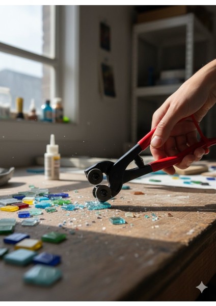 Mozaik Kesme Pensesi, Çift Diskli Seramik ve Cam Kesme Aleti, Profesyonel Mozaik Kesici fiyatları