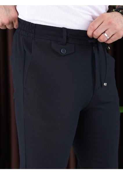 Ütü Gerektirmeyen Gofre Kumaş Jogger Pantolon fiyatları