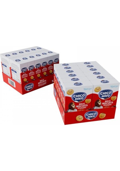 Chico Miko Çikolatalı Bisküvi 40GR 12LI Paket