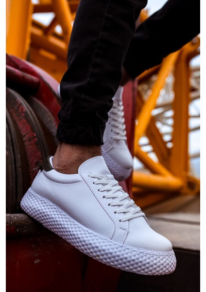 CH107 - CBT Felibord Erkek Ayakkabı BEYAZ / HAKI indirimleri