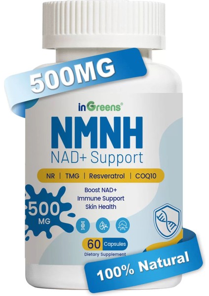 Nmnh Nad+ Support 500 Mg 60 Kapsül