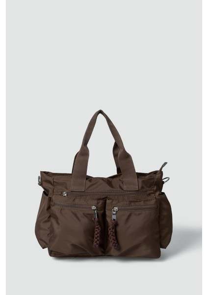 Bones Çok Gözlü El ve Omuz Çantası Kahve fiyatları