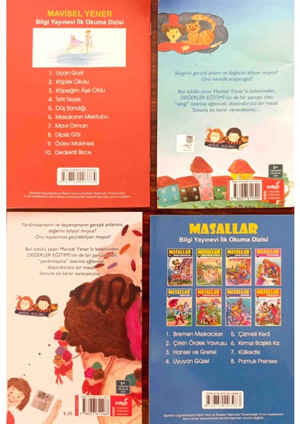 Kedi Masalı-Dipsiz Göl-Çizmeli Kedi-Dondurmalı Masal fiyatları