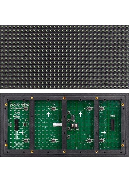 LED Panel P10 16X32 Yeşil fiyatları