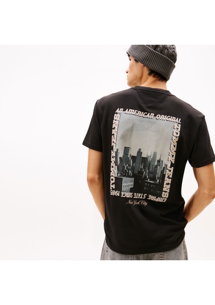 Regular Photo Erkek Siyah T-Shirt.bds modelleri