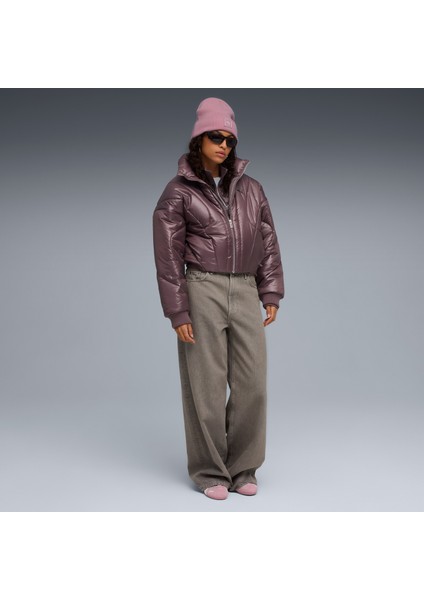 Dare To Puffer Kadın Bordo Ceket.88 modelleri